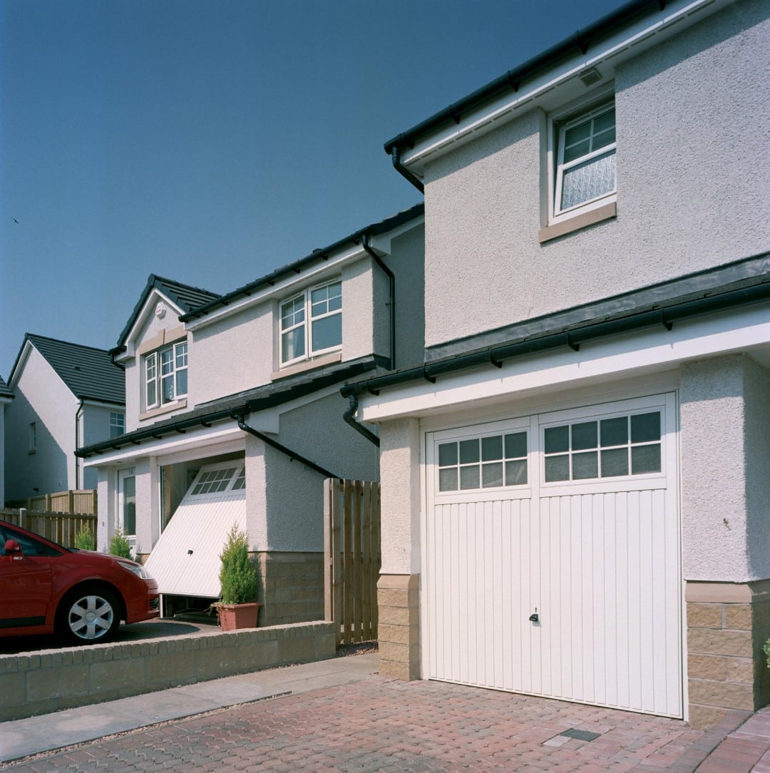 steel garage door