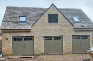 Stylish Garage and Gate Transformation in the Cotswolds